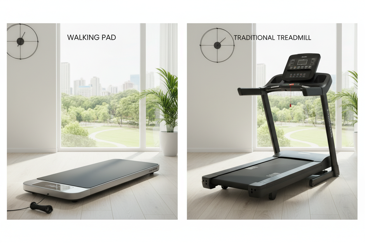 Walking Pads & Treadmills at Home: Which One Is Right for You?