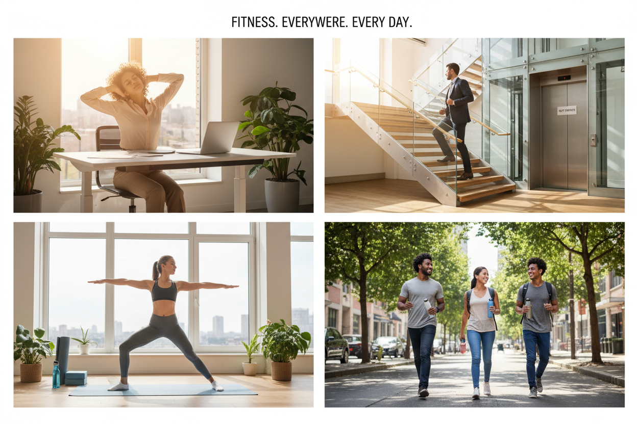 How to Stay Active When You Have No Time for the Gym